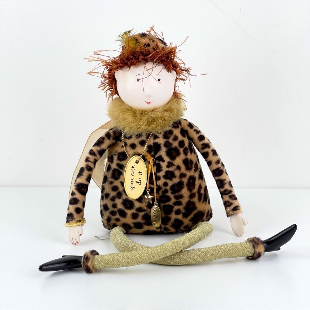 Hallmark Wish Sister “Go Girl You Can Do It” Hang in there Friendship Doll